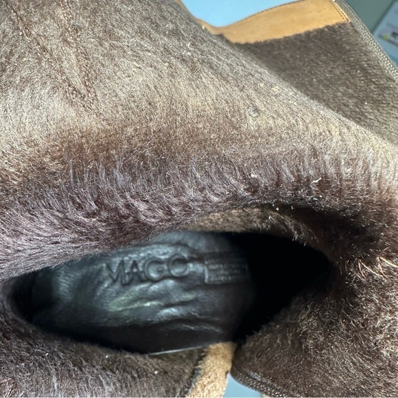 Mago Paula tall Women's Brown Leather Riding Boots - Picture 11 of 11